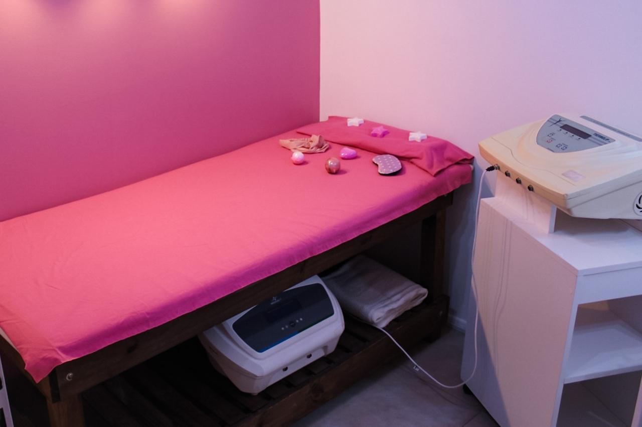 Sala de masajes y aromaterapia en Saija Estética